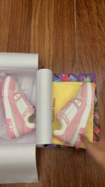 Louis Vuitton Trainer Monogram denim Sneaker Size 36-46 5-Color - Image 3
