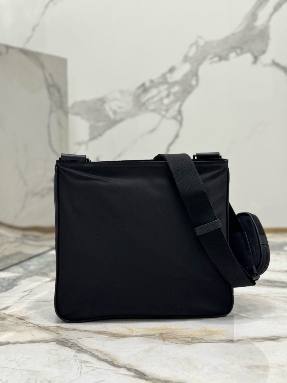 Prada 2VH118 Saffiano Re-Nylon Shoulder Bags Size 28*25*6cm - Image 3