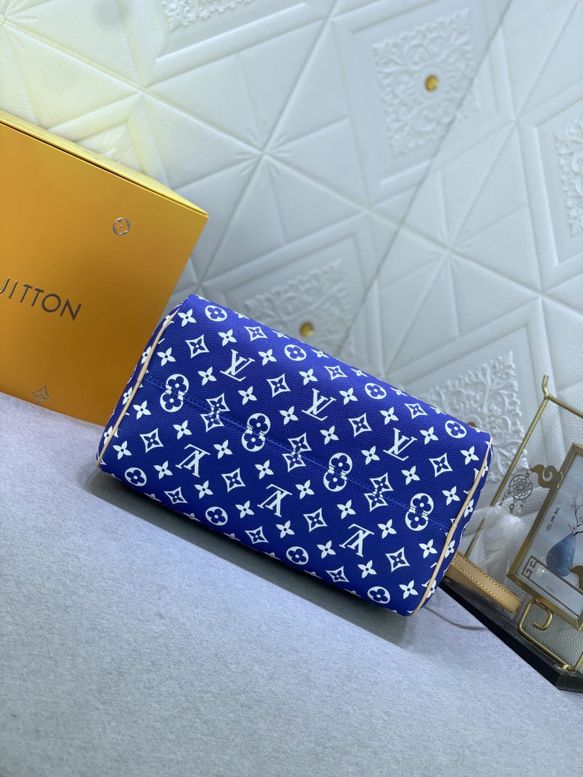 Louis Vuitton Speedy P9 Bandoulière 30 Monogram Leather Travel Bags Size 30*21*7cm - Image 3
