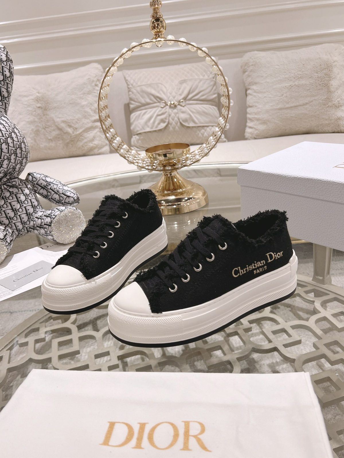 Dior Walk'N'Dior Plateau Sneaker Size 36-41 - Image 4
