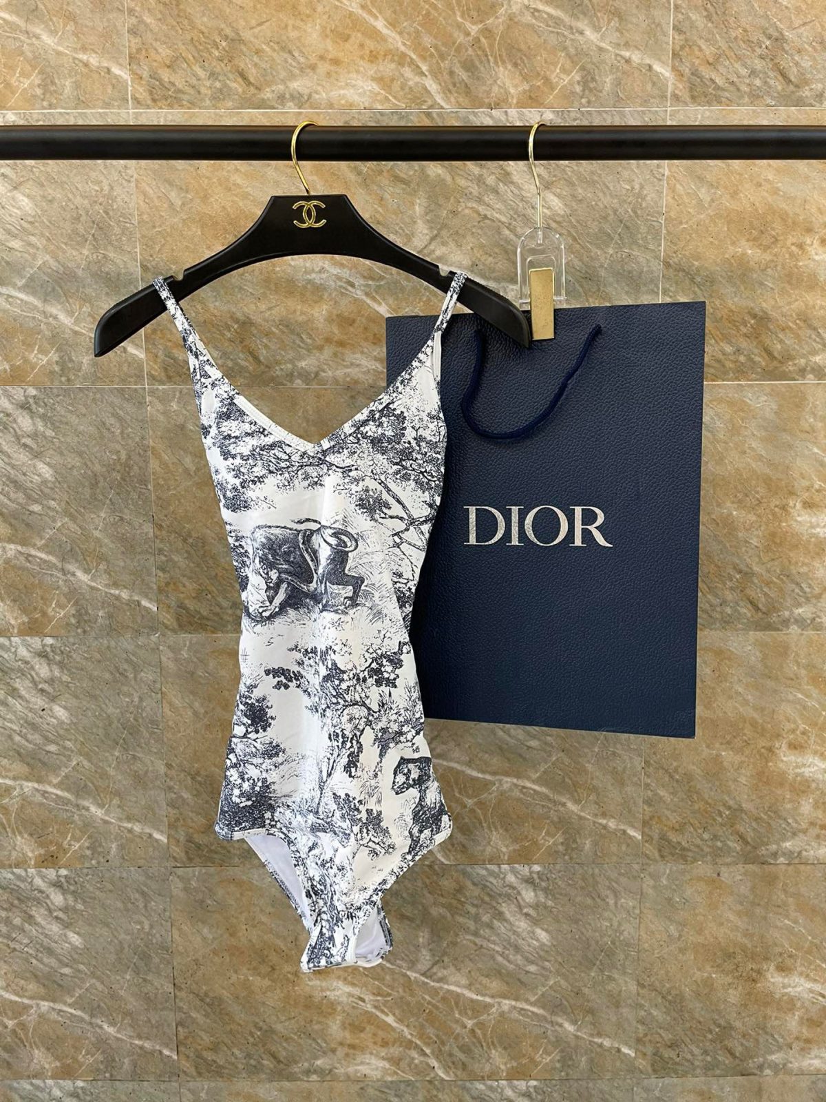 Dior Swimsuit Size S-XL - Image 1