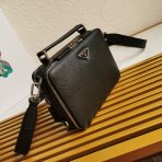 Prada 2VH069 Brique Leather Bags for Men Size 22*16*6cm - Image 3