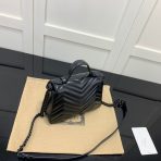 Gucci GG Marmont Top Handle Bags for Women Size 21*15.5*8cm - Image 4