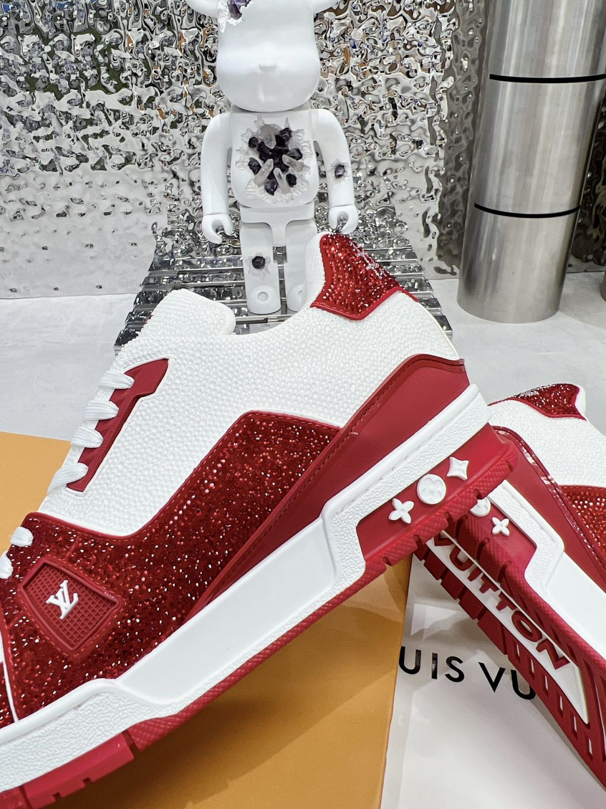 Louis Vuitton LV Trainer Diamond Sneaker Size 36-46 - Image 8