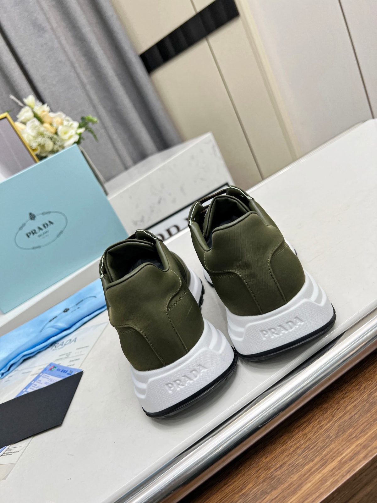 Prada 2024 New Prax 01 Re-Nylon Sneaker Size 36-46 - Image 6