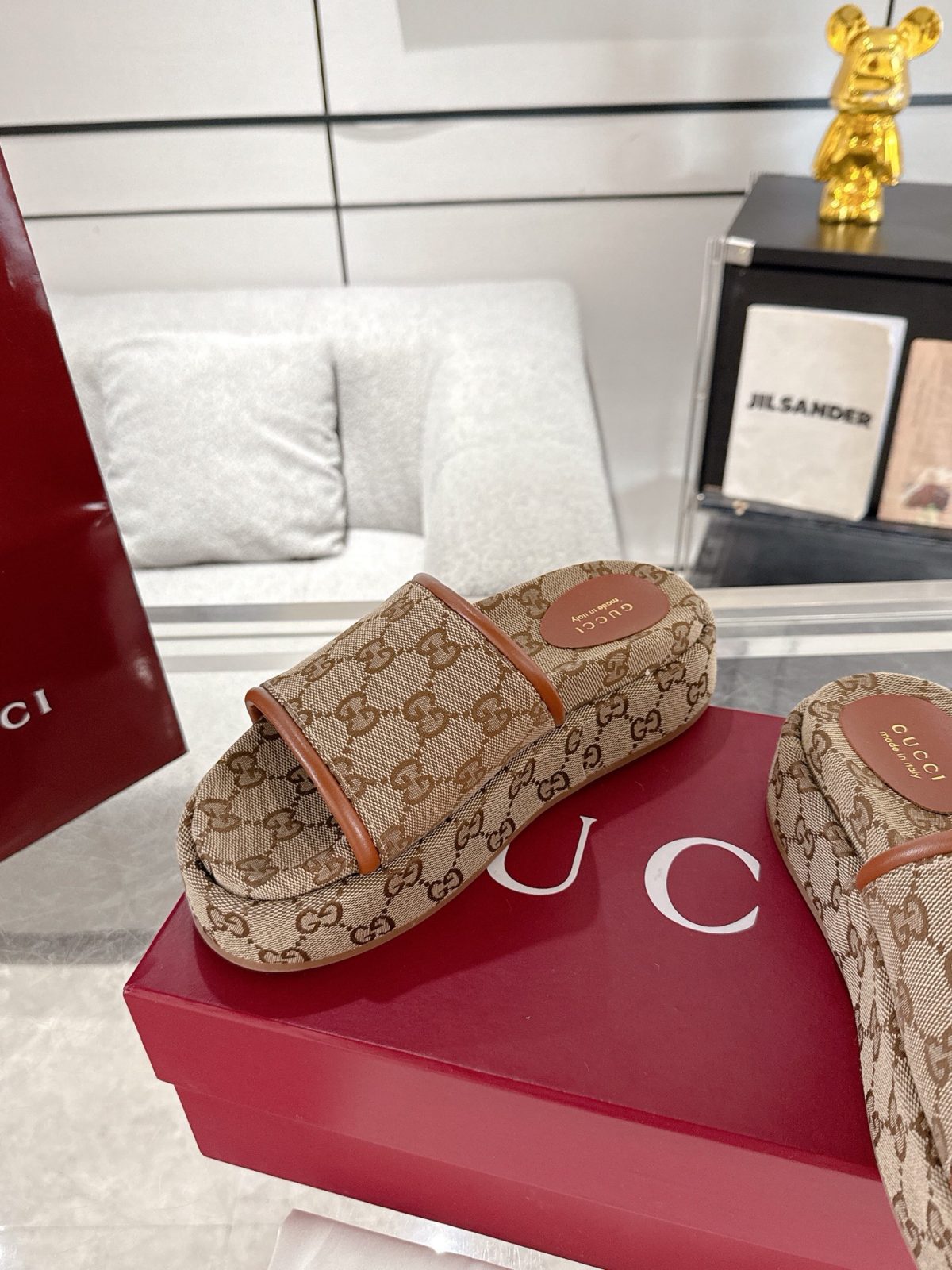 Gucci Platform Sandal Slippers Size 36-44 - Image 3