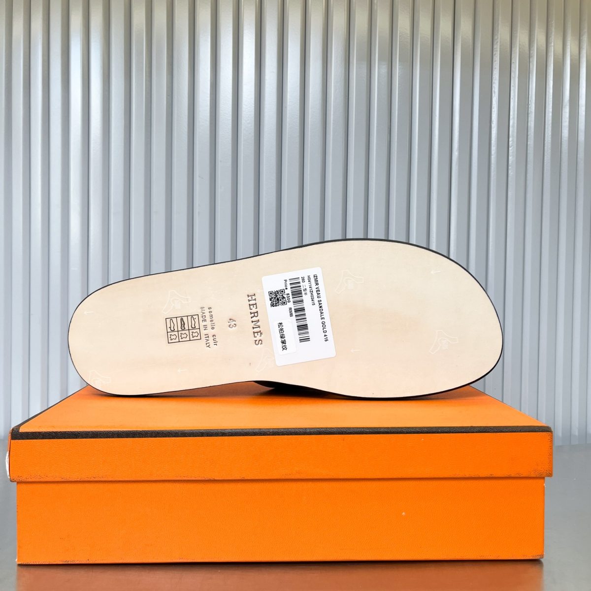 Hermes lzmir Sandals Size 40-45 - Image 6