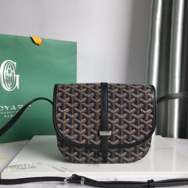 Goyard Belvedere Shoulder Bags for Men Size 22*16*7cm