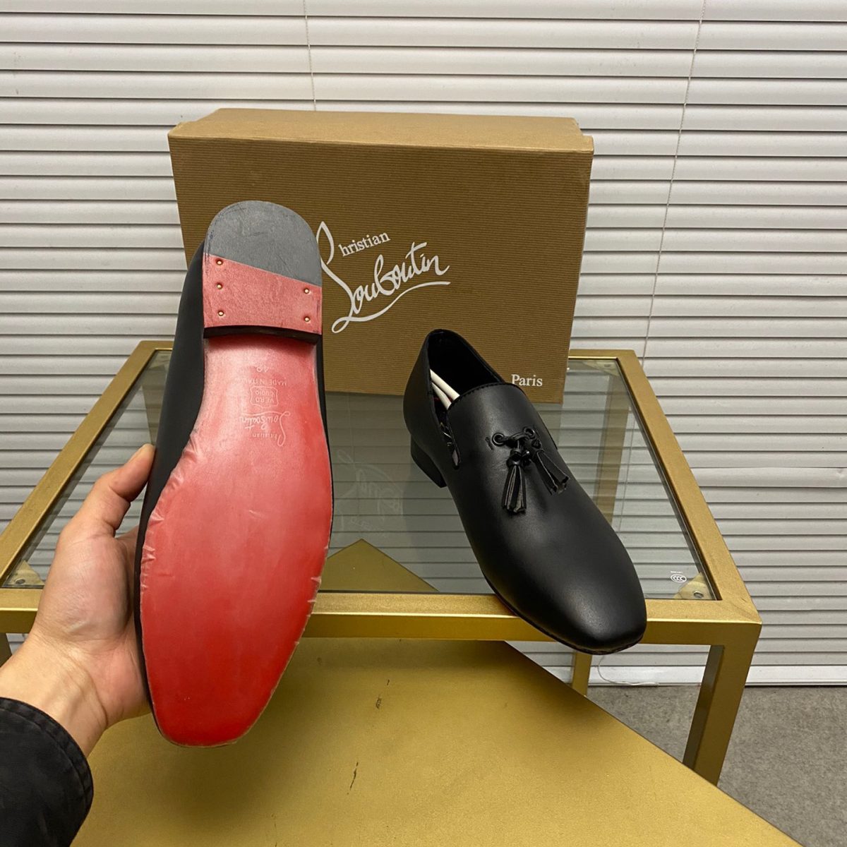 Christian Louboutin Dandelion Tassel Loafers Size 39-45 - Image 9