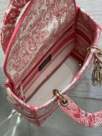Dior Lady D-Lite Women Shoulder Bags Size 24*11*20cm - Image 8