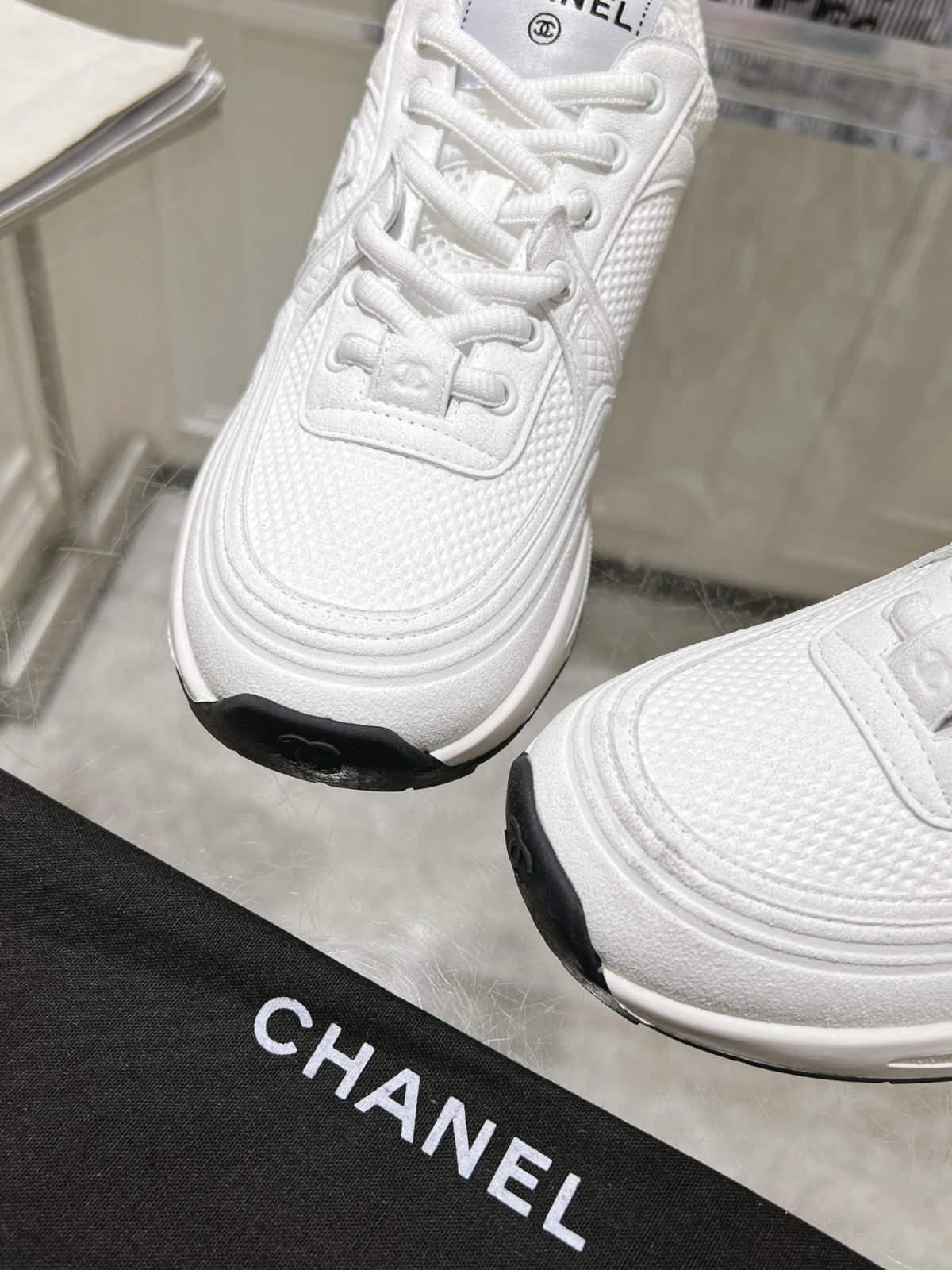 Chanel New Women Sneaker Size 35-41 - Image 7