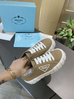 Prada 2024 New Double Wheel Re-Nylon gabardine Sneaker Size 36-41 - Image 3