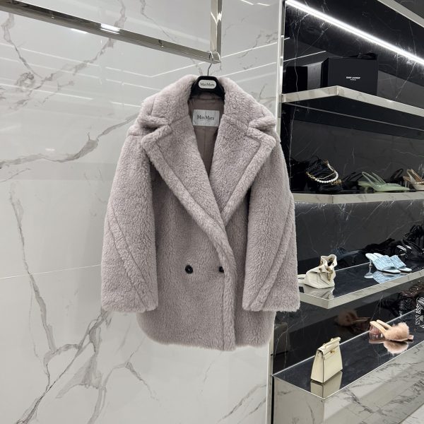 Max Mara Teddy fur Short coat Size XS-M