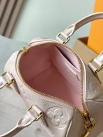 Louis Vuitton M47136 Pink Speedy Bandoulière 20 Women Shoulder Bags Size 20.5*13.5*12cm - Image 8