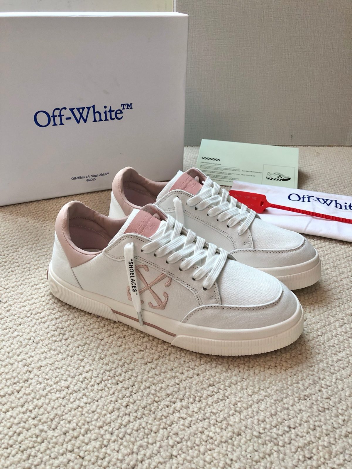OFF White 2024ss New Low Vulcanized Sneaker Size 36-45 - Image 9
