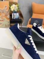 Prada Lane Deer Leather Sneakers Size 36-45 - Image 7