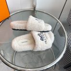 Hermes 23fw Women Winter Slippers Size 36-40 - Image 4