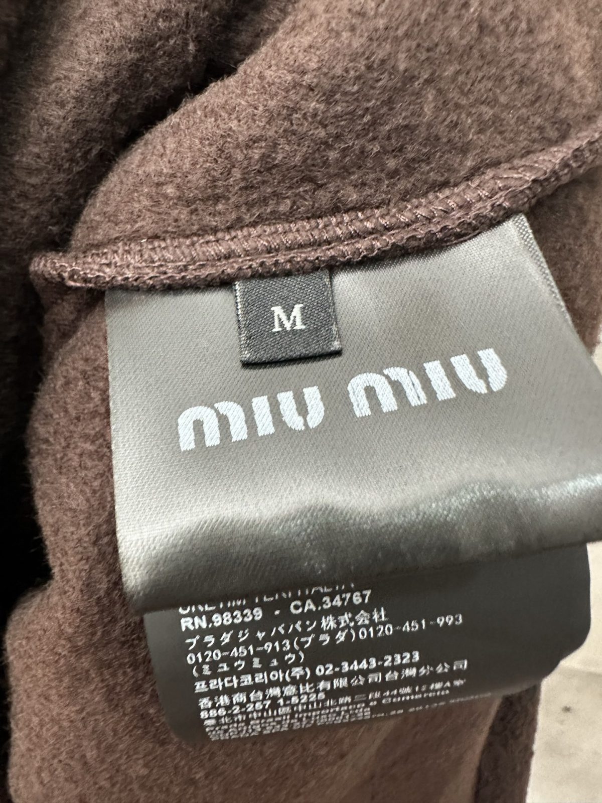 MiuMiu Unisex Jacket Size S-XL - Image 8