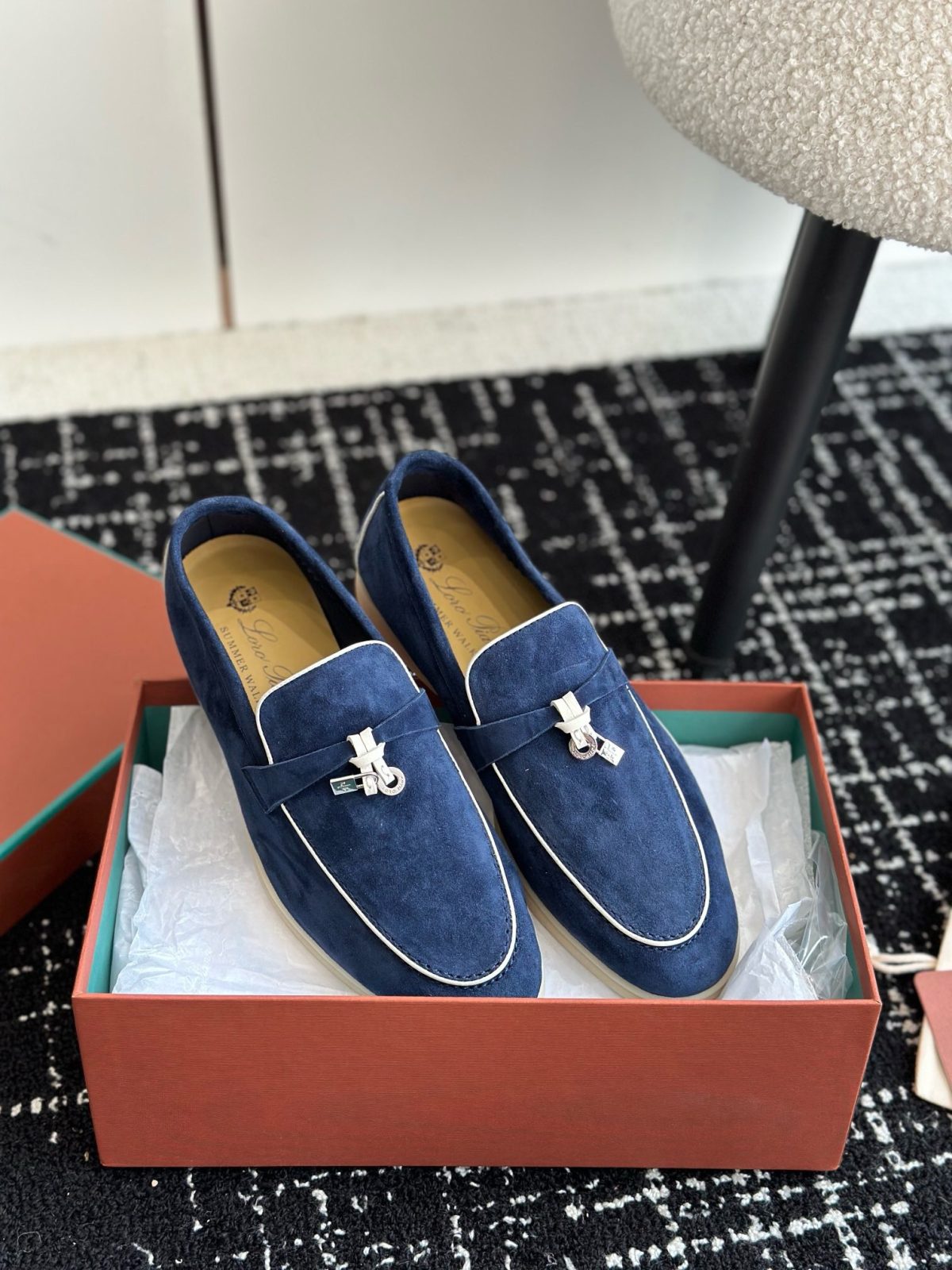Loro Piana Unisex Loafers Size 36-45 - Image 4