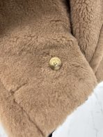 Max Mara Teddy fur Short coat Size XS-M - Image 6