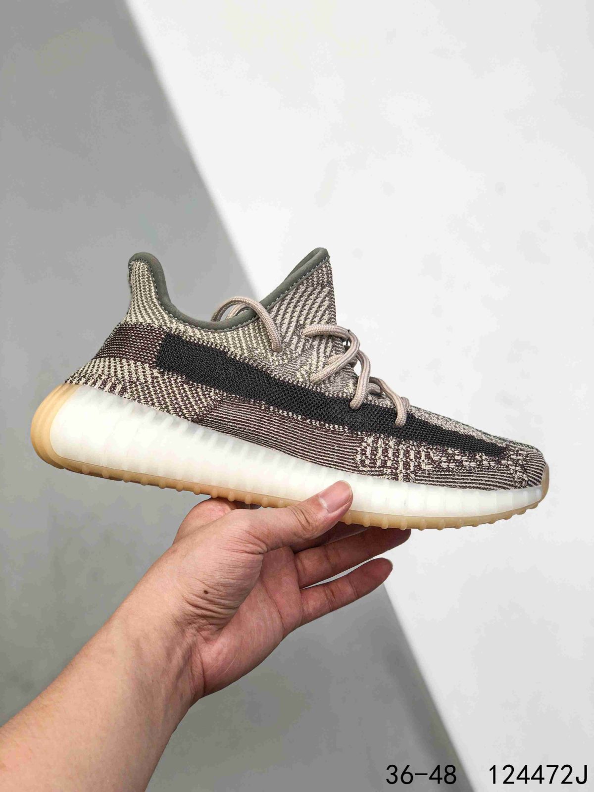 Yeezy 350 Boost 350 V2 Mens/Women Sneakers Shoes Light Green 36 - 45 - Image 5