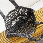 Prada 1BG393 Raffia Tote Bags Size 36*38*3cm - Image 9