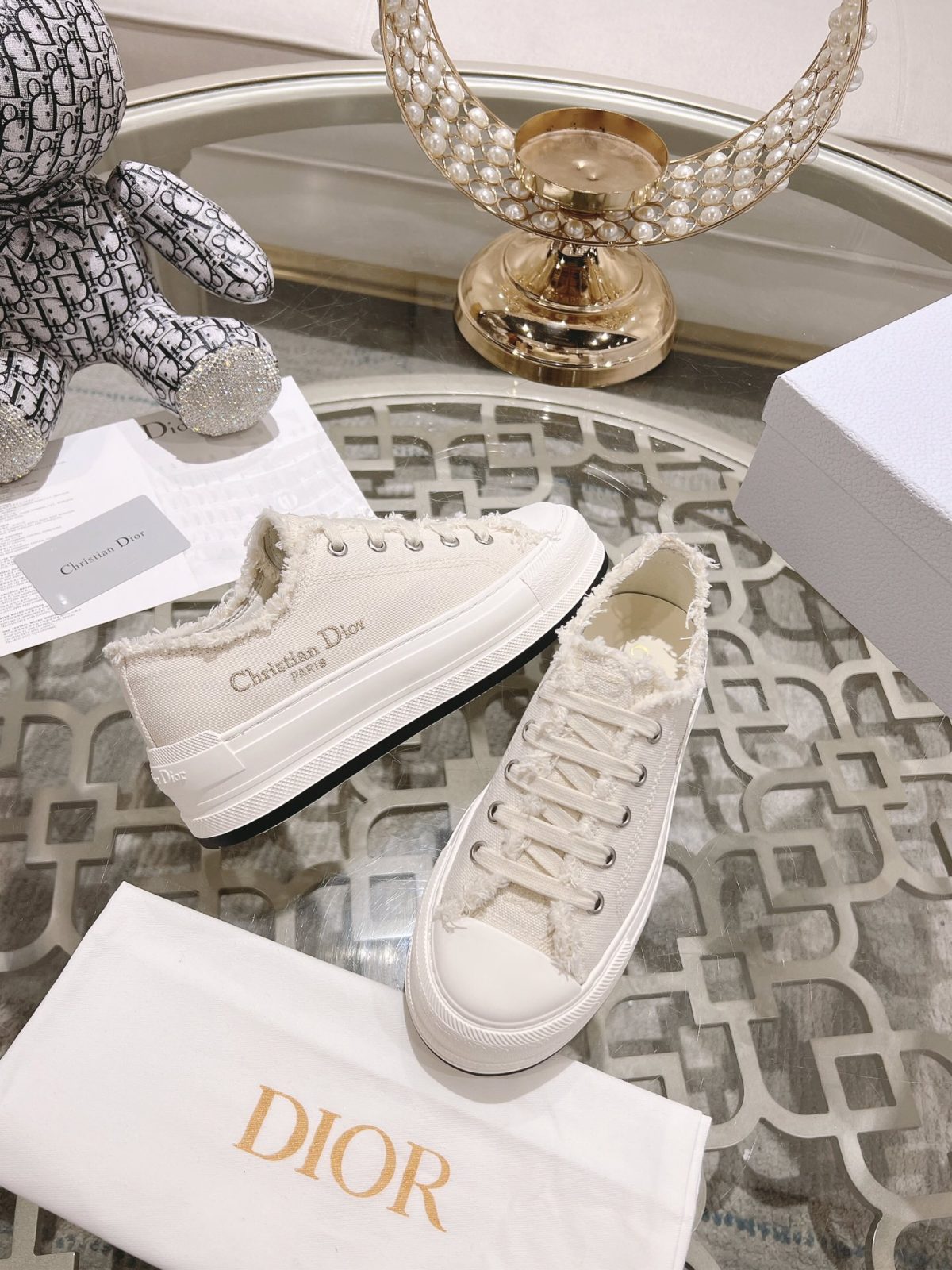 Dior Walk'N'Dior Plateau Sneaker Size 36-41 - Image 5