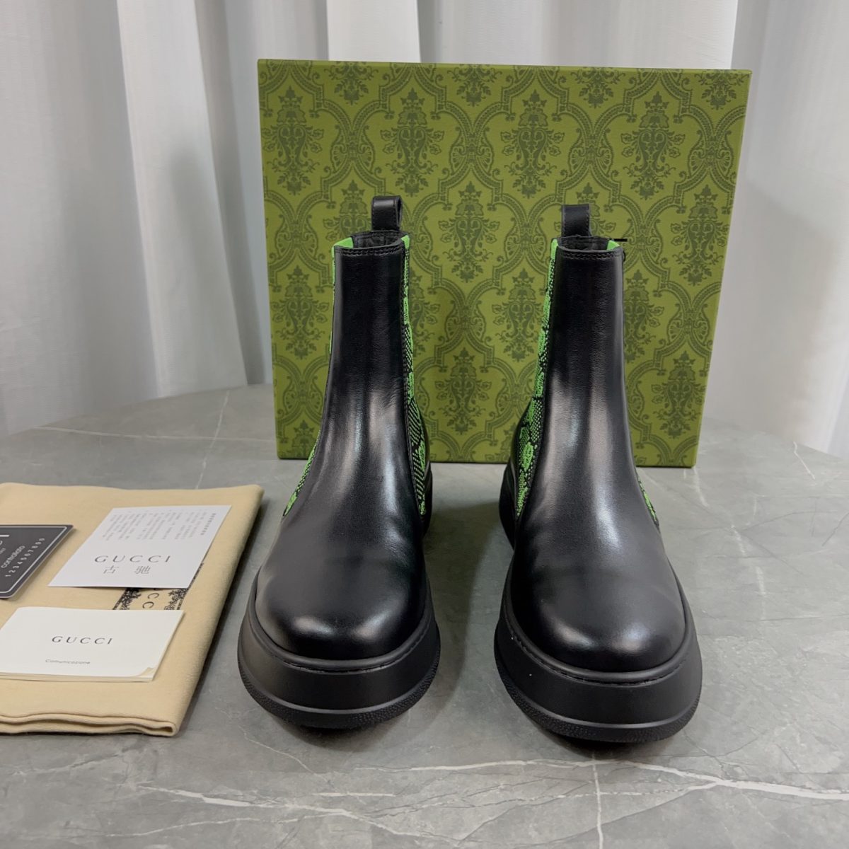 Gucci 23fw New Boots Unisex Size 35-46 - Image 2
