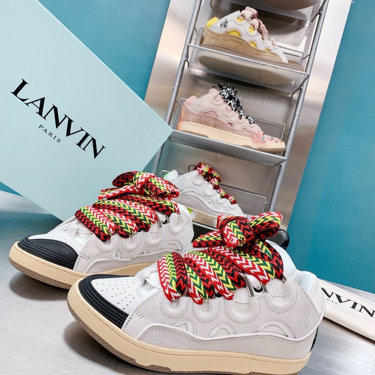 Lanvin Curb Sneaker Size 36-46 - Image 1