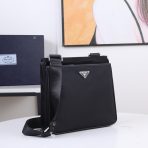Prada 2VH118 Re-Nylon and Saffiano Leather Shoulder Bags Size 28*25*6cm - Image 3