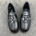 Prada Chocolate Loafers Size 36-41 - Image 3