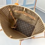 Louis Vuitton M40990 Neverfull Women Bags Brown Size 32*29*17cm - Image 10