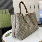 Gucci GG Emblem Women Shopping Bags Size 38*25*15cm - Image 2