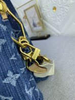 Louis Vuitton Monogram Coussin Denim Cowboy Shoulder Bags Size 34*24*12cm - Image 7