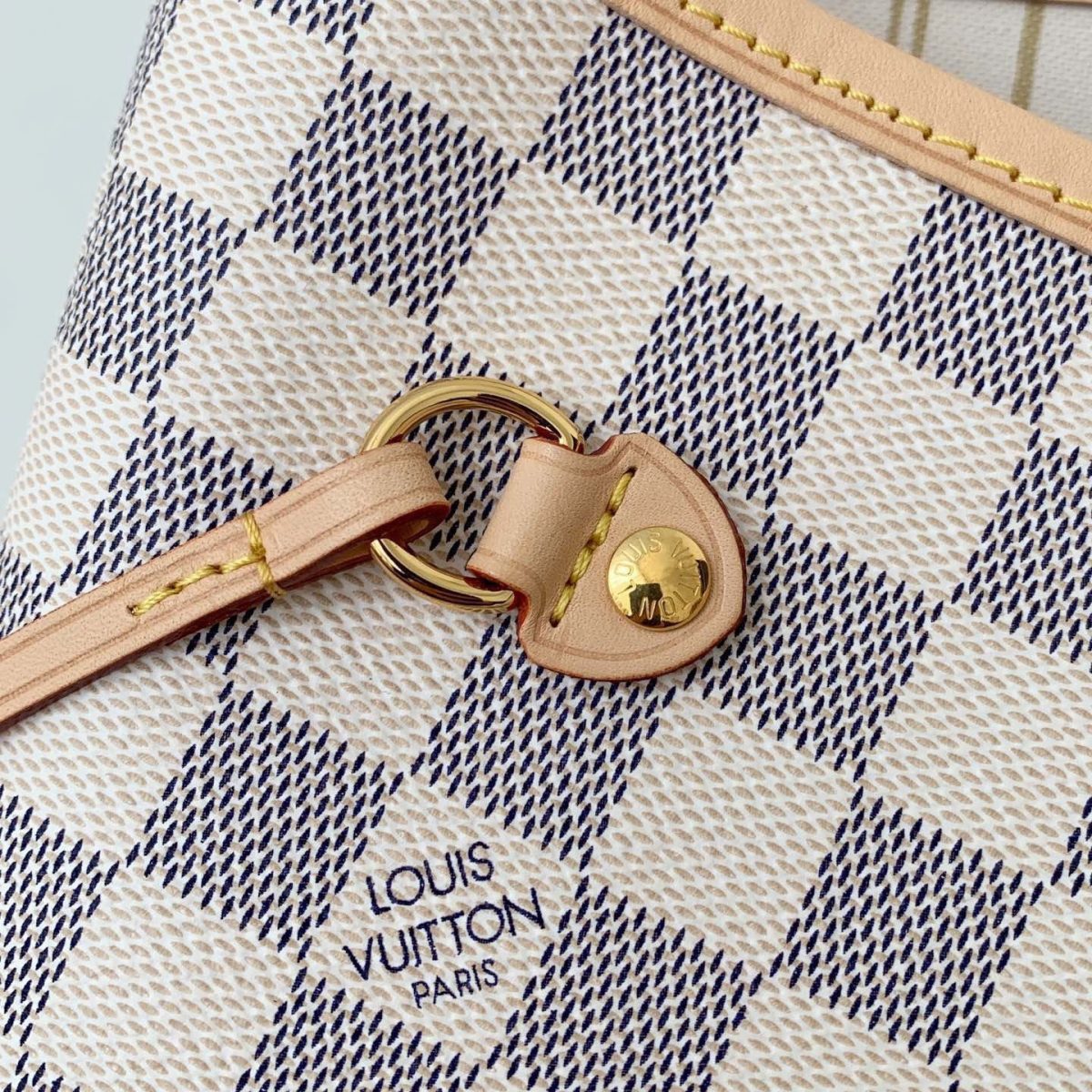Louis Vuitton N41360 Neverfull Women Bags White Size 32*29*17cm - Image 5