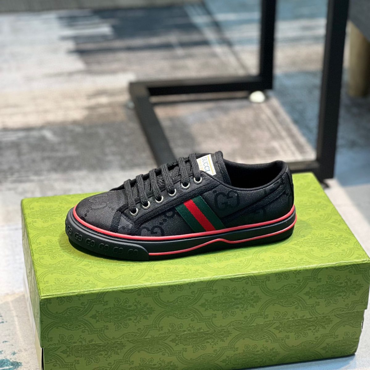 Men's GG Gucci Tennis 1977 sneaker Size 35-45 4-Color - Image 1