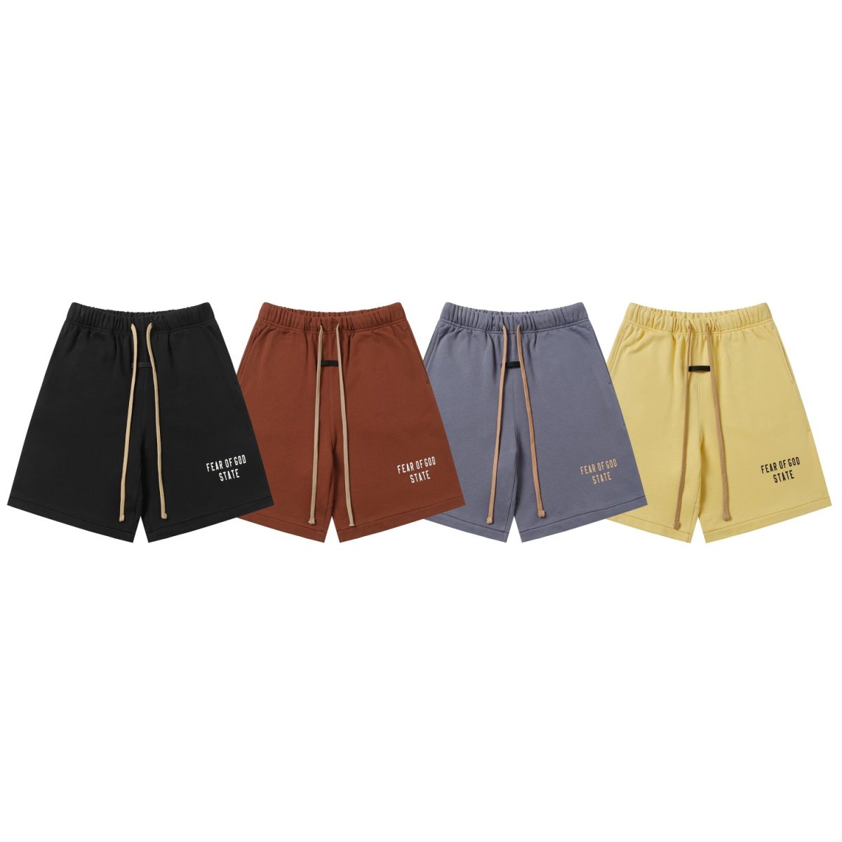 FEAR OF GOD Unisex Shorts S-XL 5-Color - Image 1