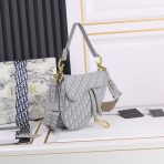 Dior Saddle Bags With Strap for Women Size 25.5*20*6.5cm - Image 2