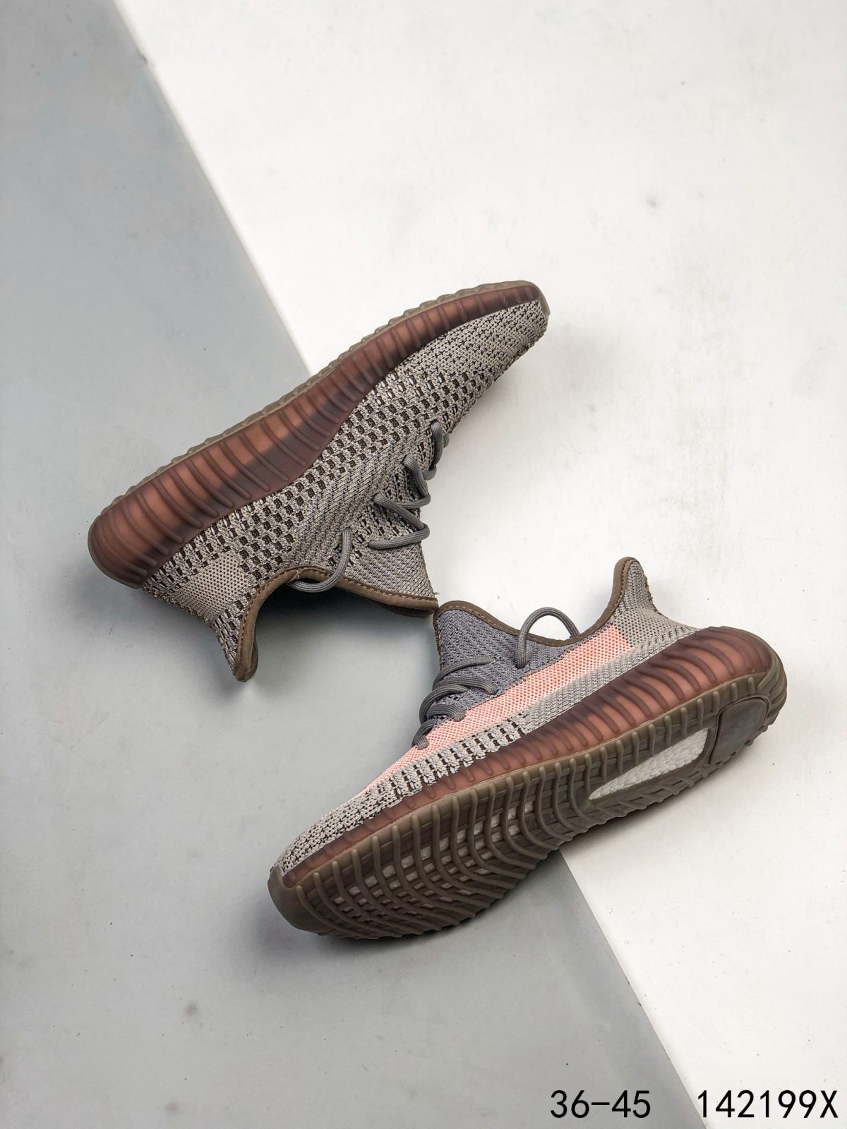 Yeezy 350 Boost 350 V2 Mens/Women Sneakers Shoes Dark Gray 36 - 45 - Image 4