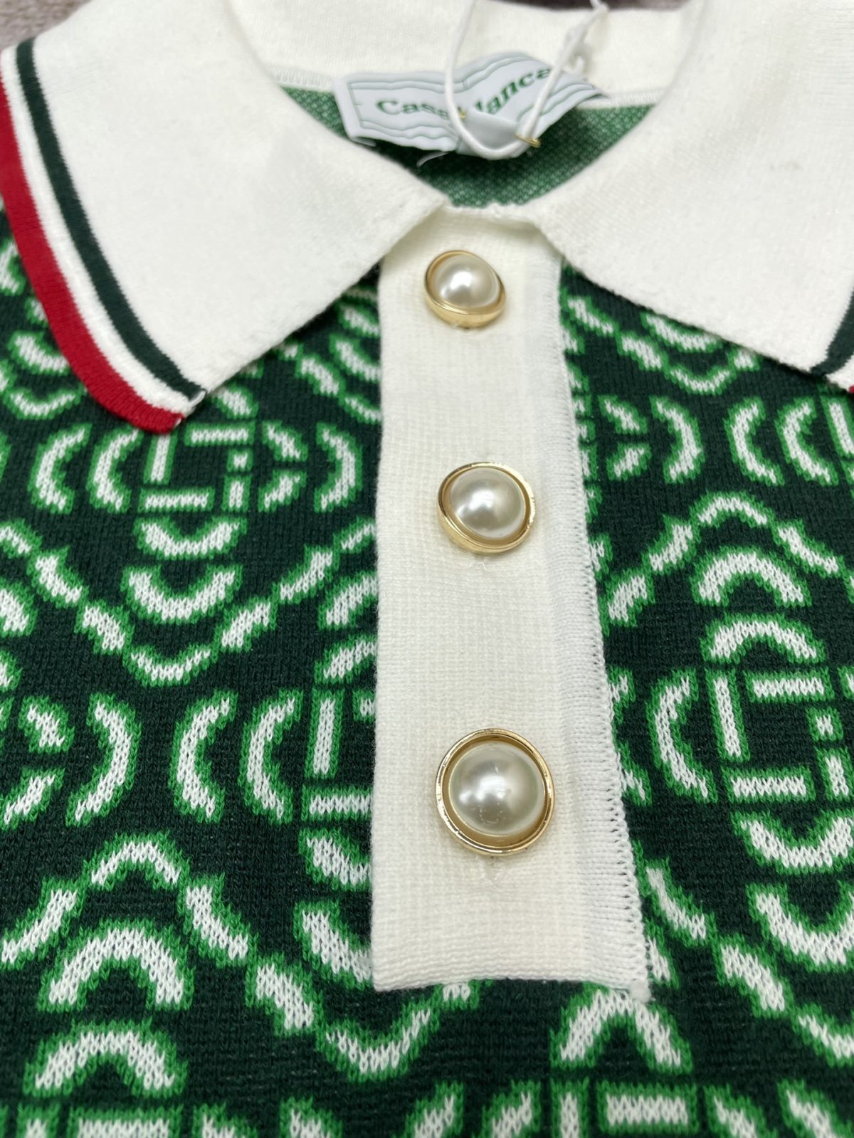 Casablanca Polo Shirt Size S-XL - Image 9