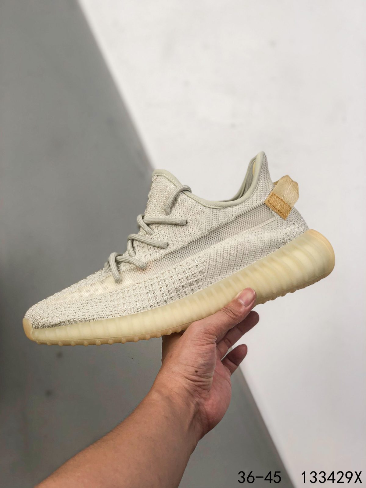 Yeezy 350 Boost 350 V2 Mens/Women Sneakers Shoes Light Yellow 36 - 45 - Image 4