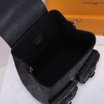 Louis Vuitton Monogram Embossed Backpack Bags 20*22*14cm - Image 9