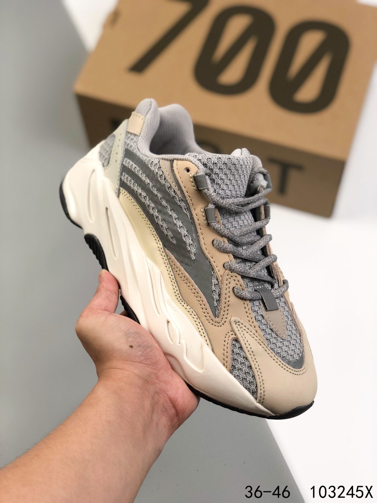 Yeezy Boost 700 V1 Sun Mens/Women's Sneakers Shoes 36 - 45 - Image 1
