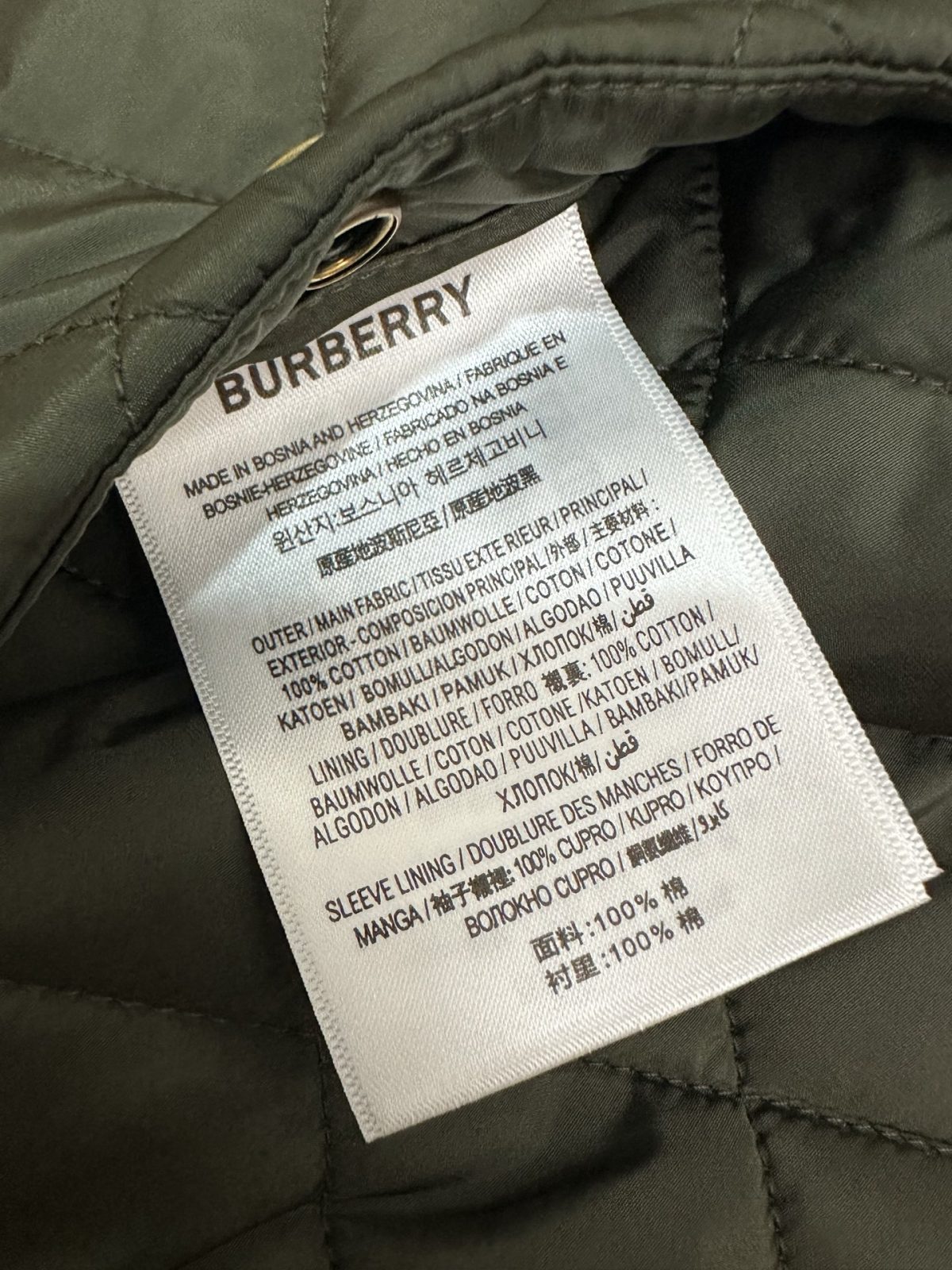 Burberry New Unisex Jacket Size S-XXL - Image 6