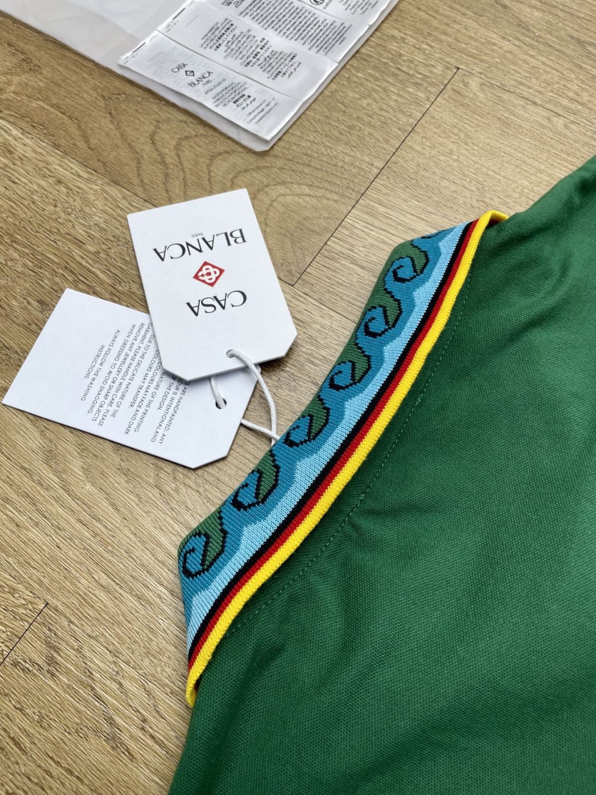 Casablanca Polo Shirt Size S-XL - Image 9