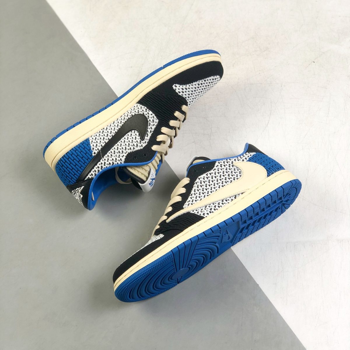 Nike Air Jordan 1 x Travis Scott Low Top Sneaker Shoes Gr. 36-46 - Image 5