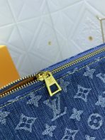 Louis Vuitton Monogram Coussin Denim Cowboy Shoulder Bags Size 34*24*12cm - Image 6