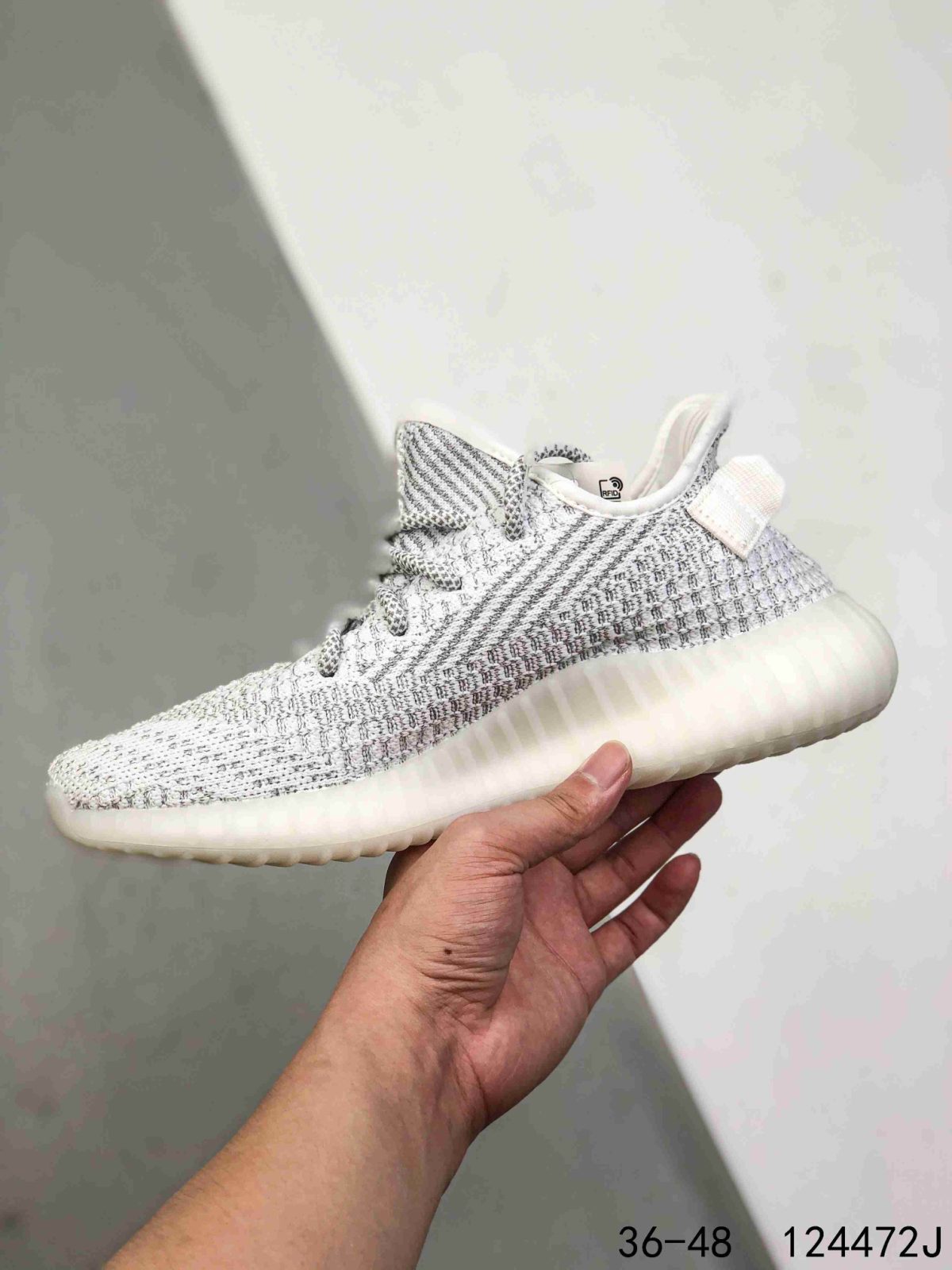 Yeezy 350 Boost 350 V2 Mens/Women Sneakers Shoes Gray 36 - 45 - Image 5
