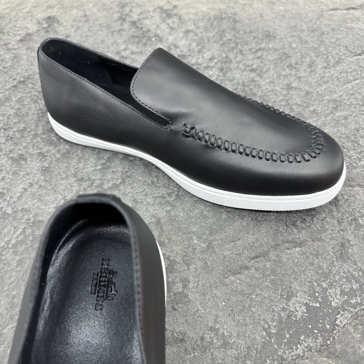 Hermes Job Men Loafers Size 40-45 - Image 5
