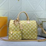 Louis Vuitton Speedy P9 Bandoulière 30 Monogram Leather Travel Bags Size 30*21*7cm